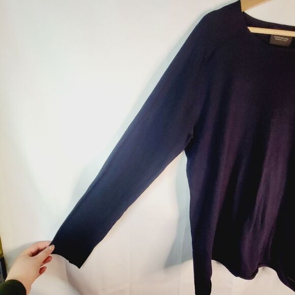 Scotch & Soda Amsterdam Couture Dark Navy Blue Sweater - Picture 4 of 6